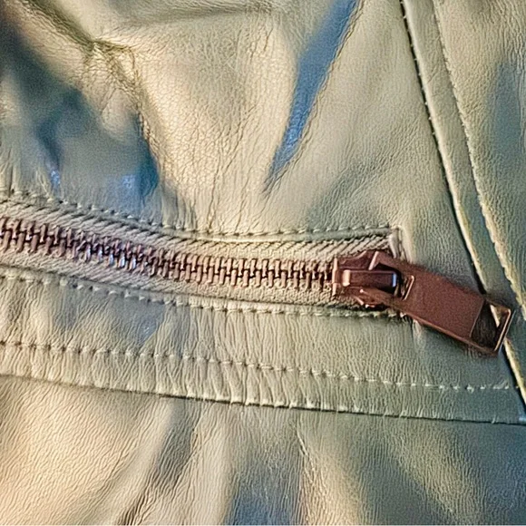 Gilli Forest Green Leather Jacket - Picture 2 of 12